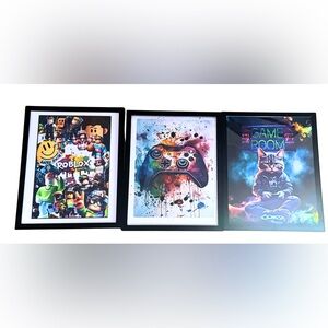 11x14 Framed Gaming Pictures